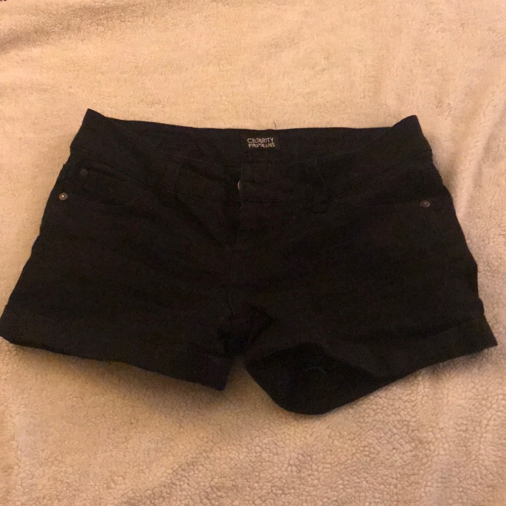 Black shorts